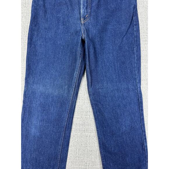 Vintage Levis 619 Jeans Mens 31x32 Blue Denim Straight Leg Orange Tab 90s - Picture 5 of 13